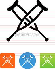 191x240 Crutches Icon