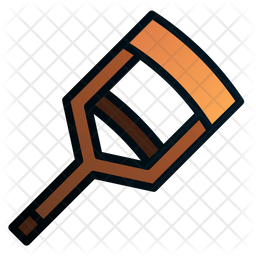 256x256 Crutches Icon Of Gradient Style