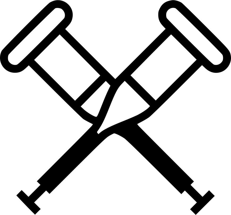 980x914 Crutches Png Icon Free Download