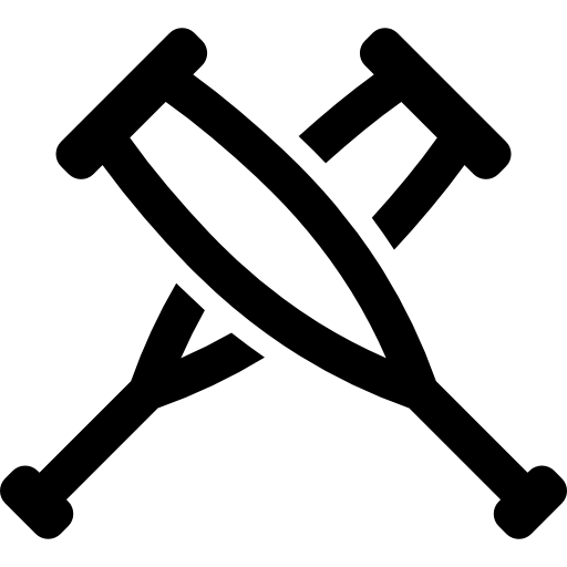 512x512 Health Crutches Icons Free Download