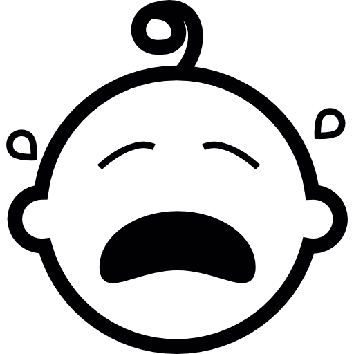 512x512 Crying Baby Free Vector Icons Designed