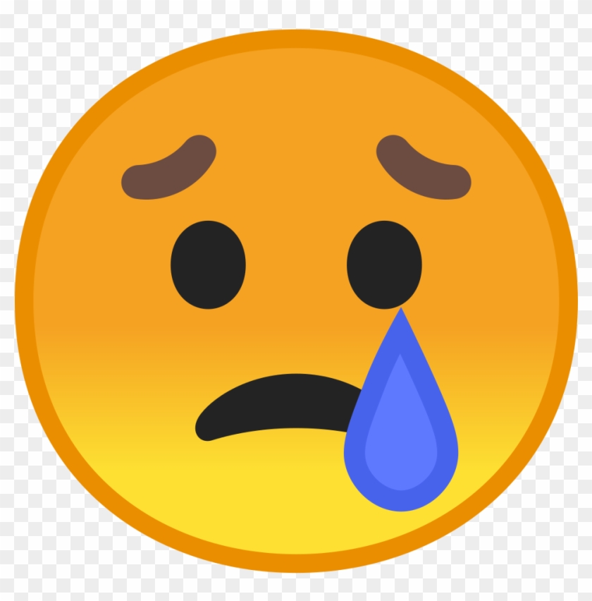 840x852 Crying Face Icon