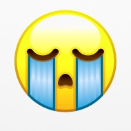 190x190 Crying Face Pillowcase X Spreadshirt