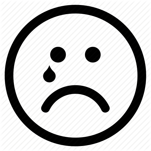 512x512 Circle, Cry, Crying, Emoji, Emoticon, Face, Sad Icon