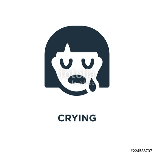500x500 Crying Icon Stock Image And Royalty Free Vector On Fotolia