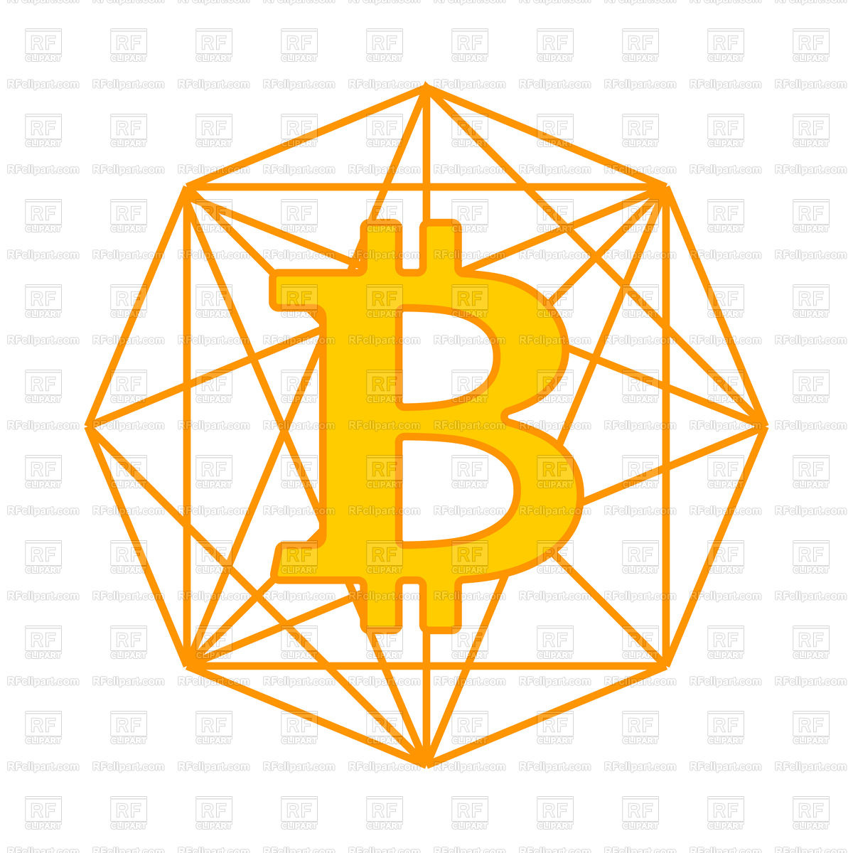 1200x1200 Bitcoin Pool Extraction Of Cryptocurrency Icon Vector Image