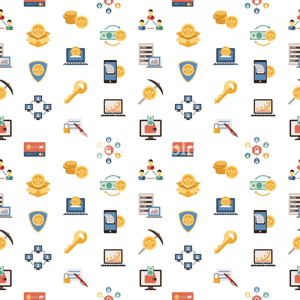 Cryptocurrency Icon Set