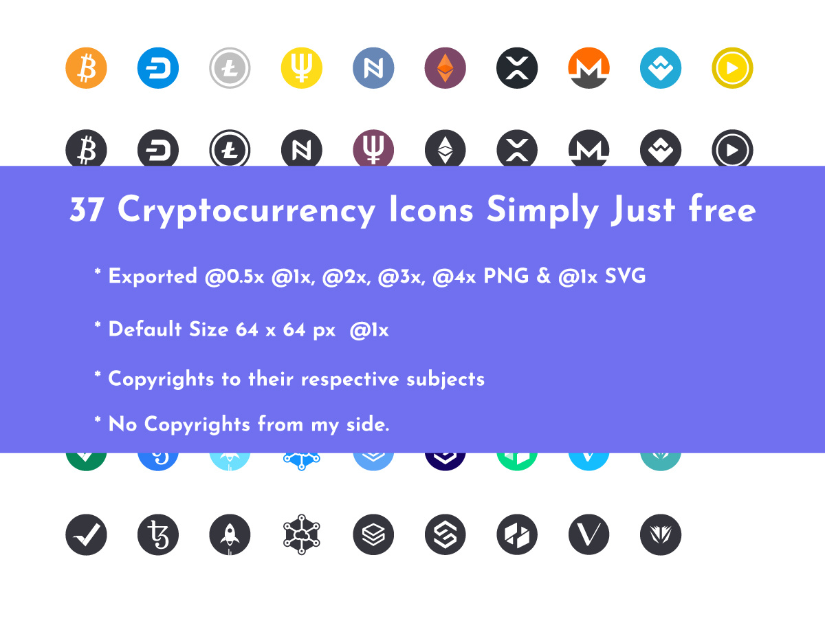 1200x900 Cryptocurrency Icon Pack