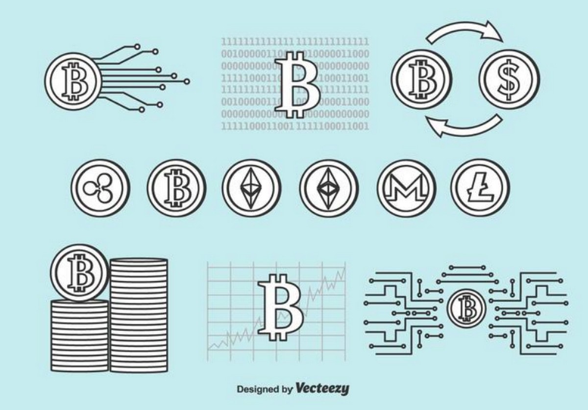 1200x836 Free Cryptocurrency Icon Packs
