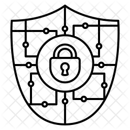 256x256 Security Crypto Icon Of Line Style