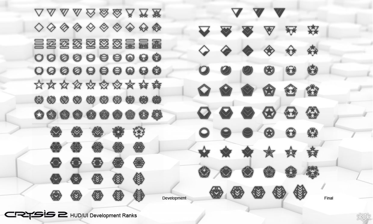 1240x744 Crysis Work On Behance Game Ranklevel Icons Crysis