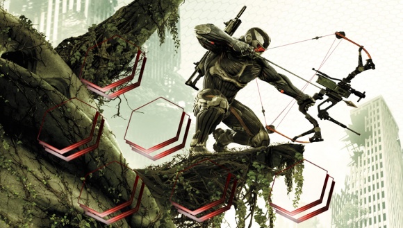 580x329 Crysis Hunter Icon Stand Ps Vita Wallpaper