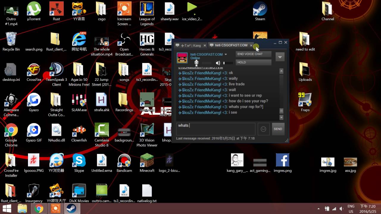 1280x720 Steam Csgo Scammer Caught Please Report Profile In Desc