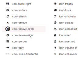 Css Icon List at Vectorified.com | Collection of Css Icon List free for ...