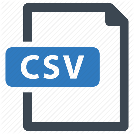 512x512 Csv, File, Format Icon
