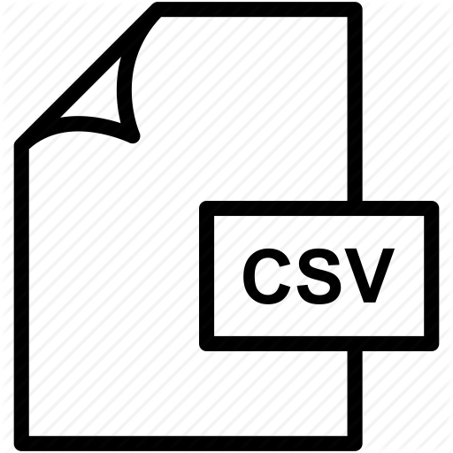 Csv File Icon at Vectorified.com | Collection of Csv File Icon free for ...