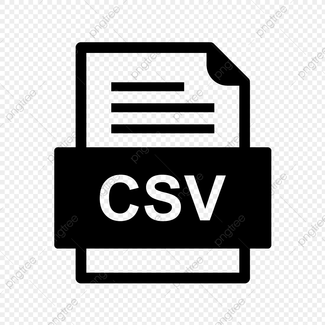 1099x1099 Csv Document Icon, Csv, Document, Png And Vector
