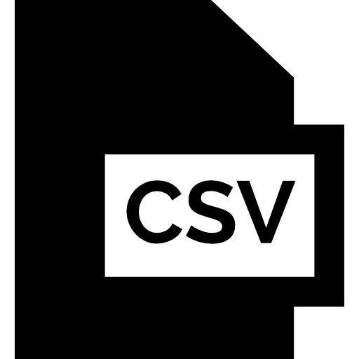 Csv Icon At Collection Of Csv Icon Free For Personal Use