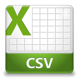 256x256 Csv Icon