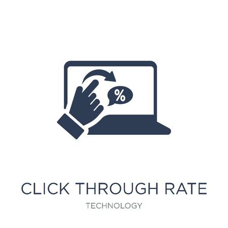 Stock Vector Click Through Rate Icon Trendy Flat Vector 450x450 Stock Vector Click Through Rate Icon Trendy Flat Vector