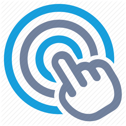 Advertising, Bulls Eye, Click, Ctr, Hand, Tap, Touch Icon 512x512 Advertising, Bulls Eye, Click, Ctr, Hand, Tap, Touch Icon