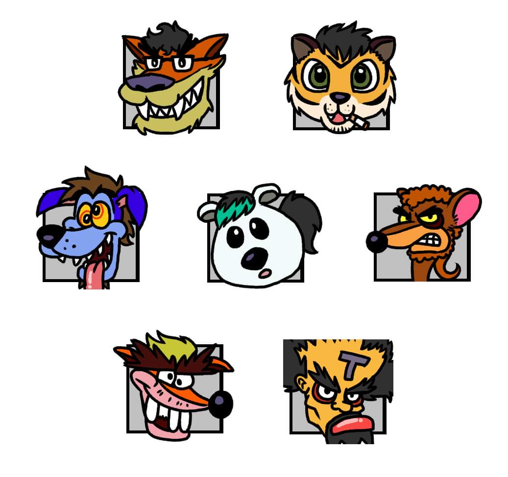 I Made These Icons For A Ctr Tournament Crashbandicoot 1037x974 I Made These Icons For A Ctr Tournament Crashbandicoot