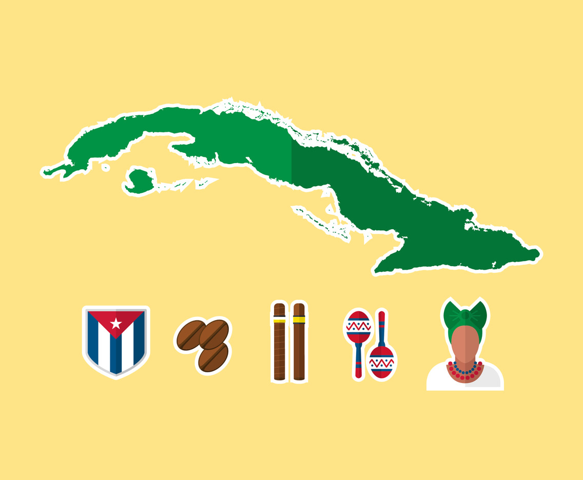 1136x936 Cuba Flat Icon And Map Free Graphics Uihere