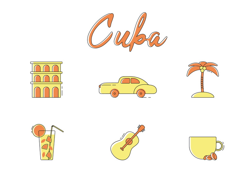 800x600 Cuba Icons Set