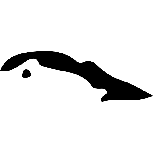 512x512 Cuba Country Map Silhouette Icons Free Download