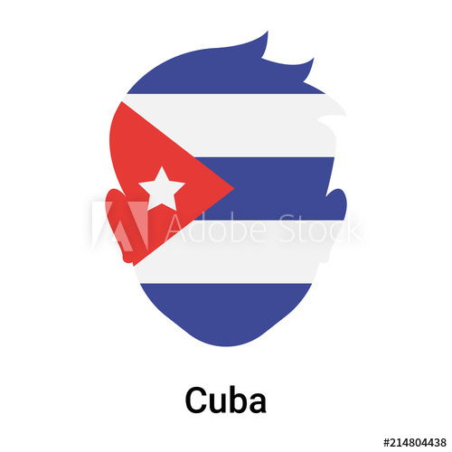 500x500 Cuba Icon Vector Sign And Symbol Isolated On White Background