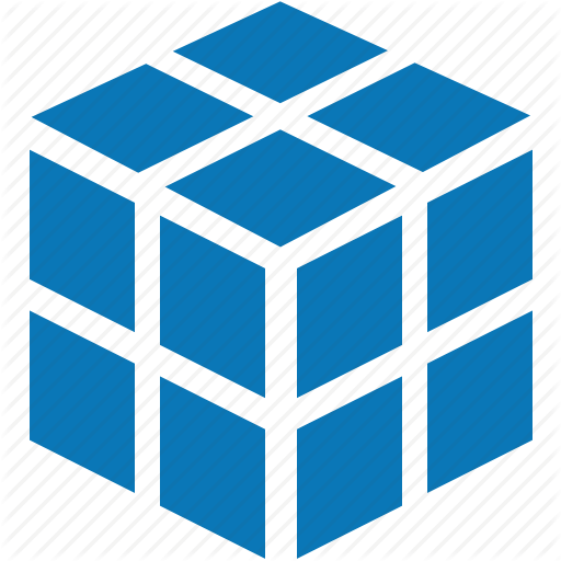 512x512 Block, Box, Cube, Data, Database, Registry, Rubik's Cube Icon