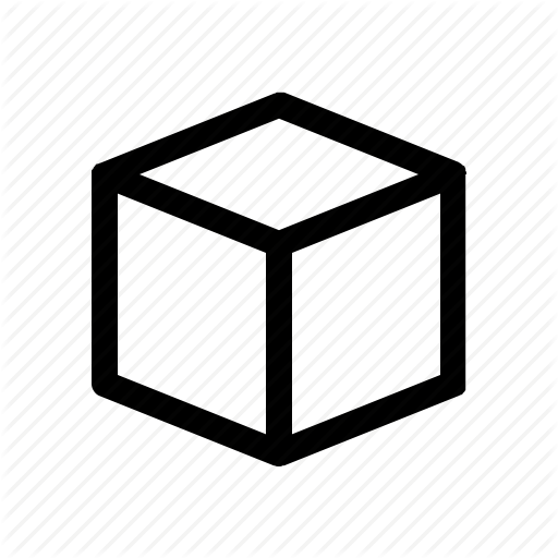 512x512 Basic, Cube, Icon, Set Icon