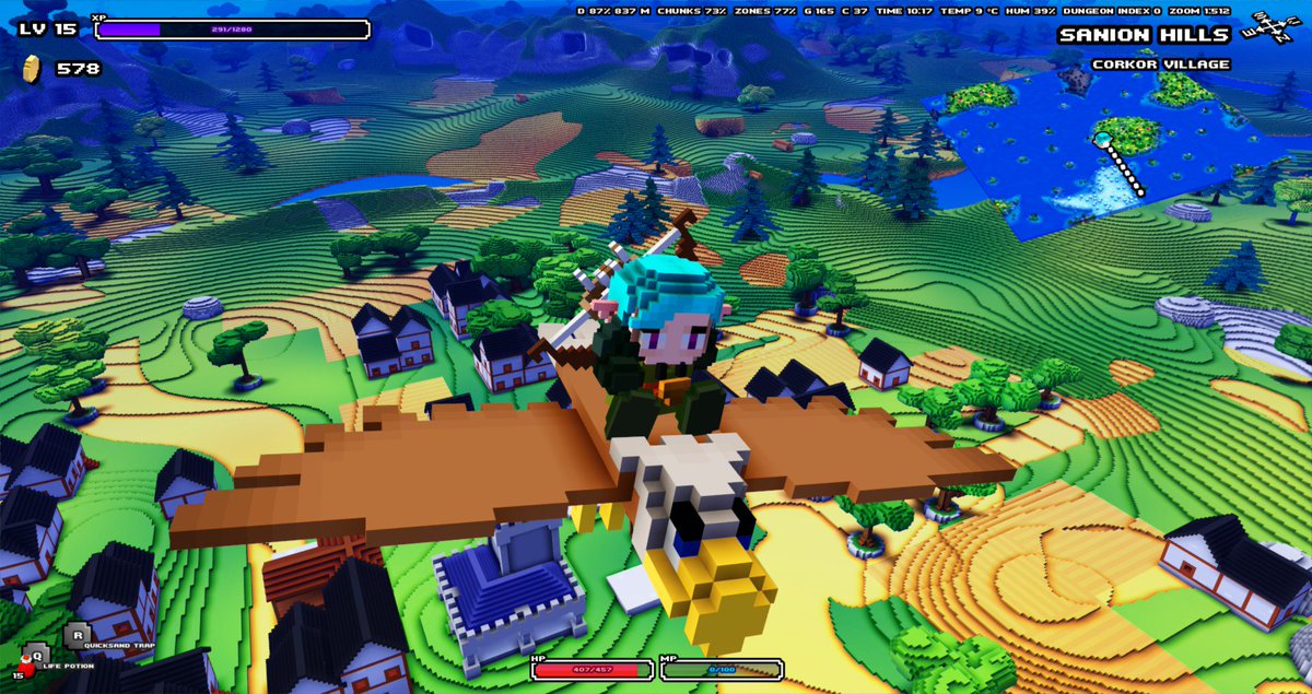 1200x635 Wolfram Von Funck On Twitter New Cube World Screenshots Incoming