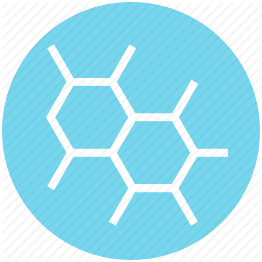 512x512 Chemistry, Cubs, Hexagons, Molecule, Science, Study Icon
