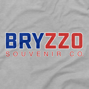 300x300 Chicago Cubs Shirt Bryzzo Souvenir Company Logo Emblem Icon Gray T