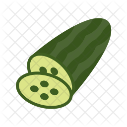 256x256 Cucumber Icon Of Flat Style