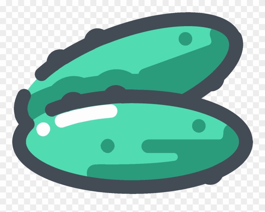 880x705 Green Cucumber Icon Clipart