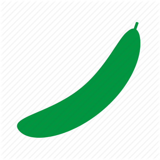 512x512 Coloredbeans, Cucumber Icon