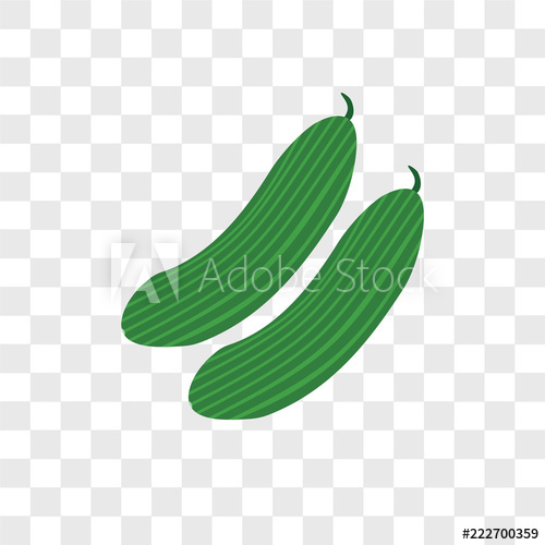 500x500 Cucumber Icons Isolated On Transparent Background Modern