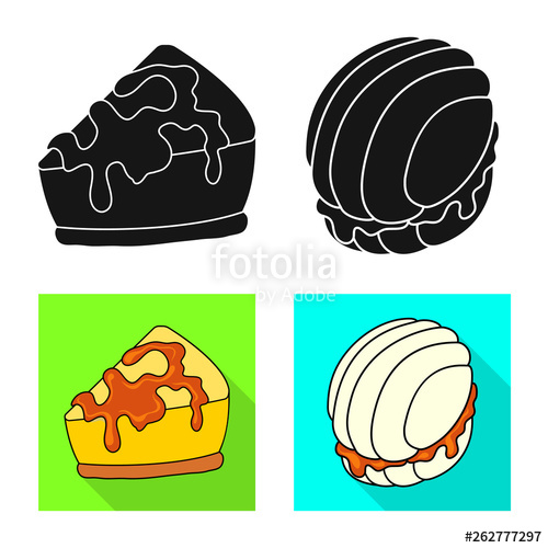 500x500 Isolated Object Of Confectionery And Culinary Icon Collection