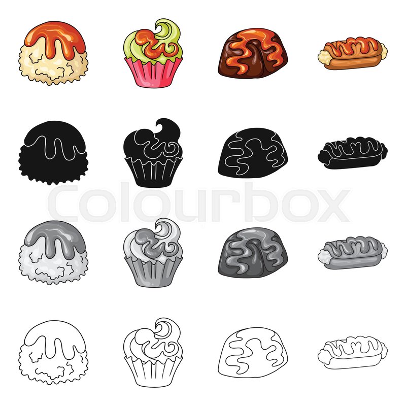 800x800 Vector Design Of Confectionery And Stock Vector Colourbox