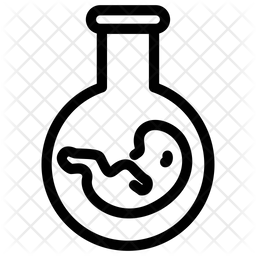 256x256 Embryo Culture Icon Of Line Style