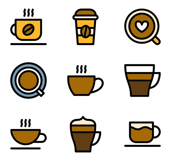 600x564 Tea Cup Icons