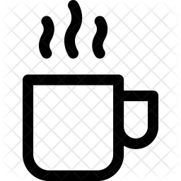 256x256 Coffee, Mug, Hot, Drink, Cup Icon Of Line Style