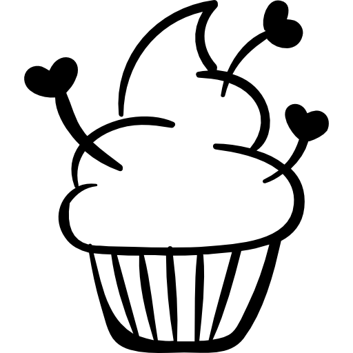 512x512 Cupcake Icons Free Download