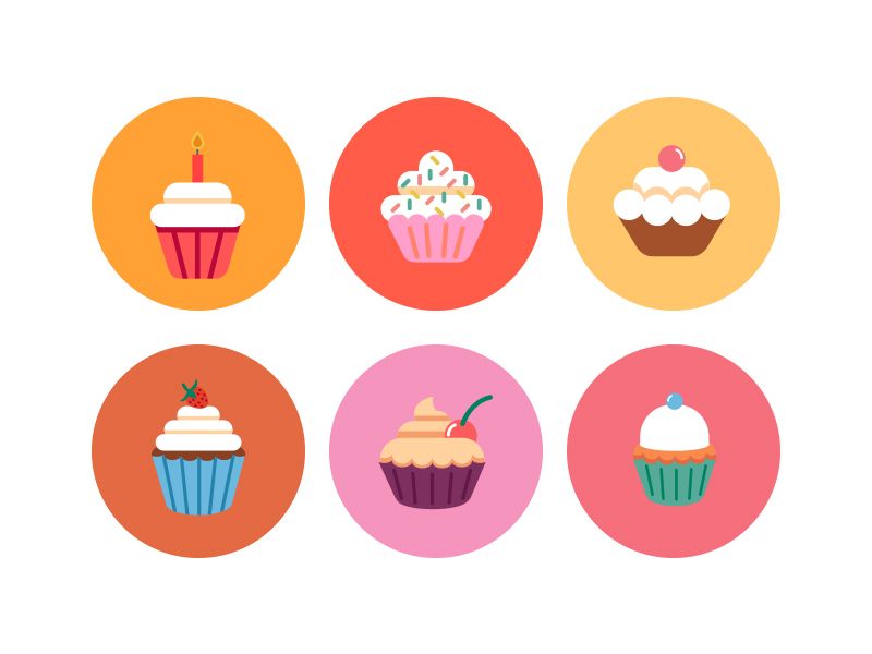 800x600 Bakery Cupcake Icons Tattoos Cupcake Icon, Insta Icon, Icon Design