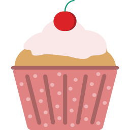 256x256 Cupcake Icon Myiconfinder
