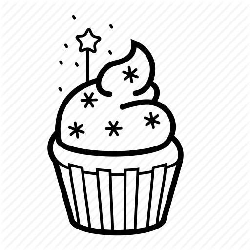 Cupcake Icon at Vectorified.com | Collection of Cupcake Icon free for ...