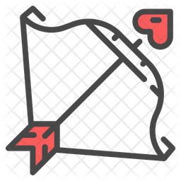 256x256 Cupid Icon Of Colored Outline Style