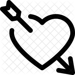 256x256 Cupid Icon Of Line Style